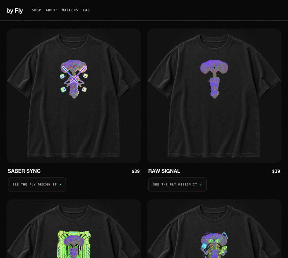 Fruit Fly Fashion project preview