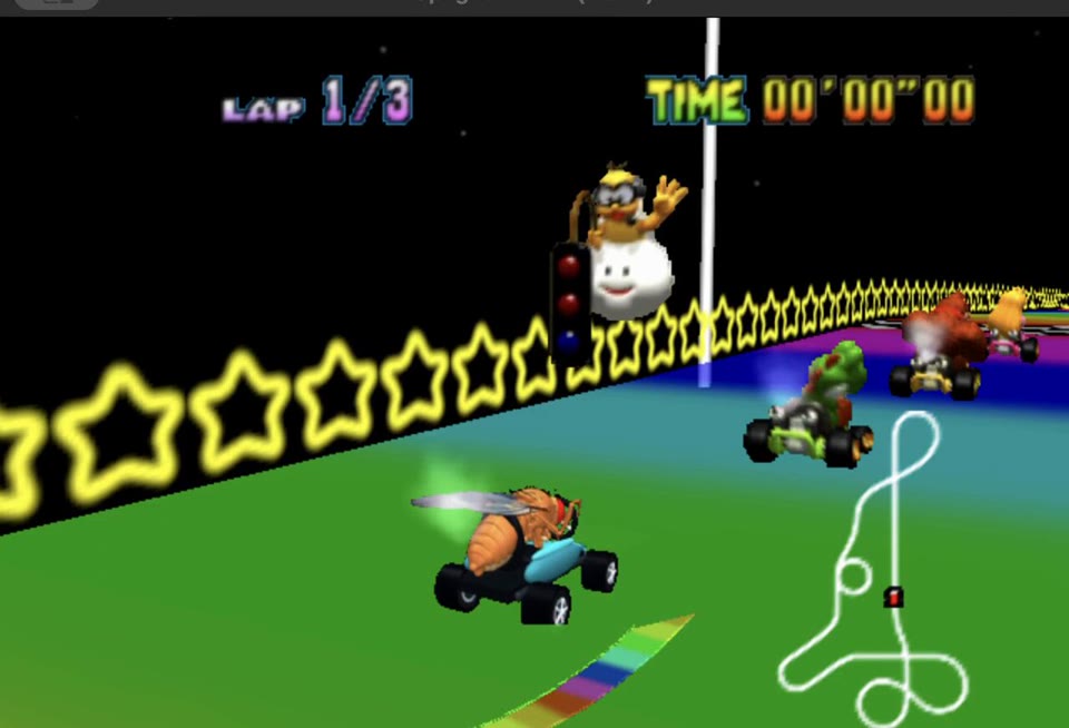 Mario Kart fly project preview